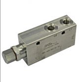 Подпорно-тормозные клапаны, одиночные